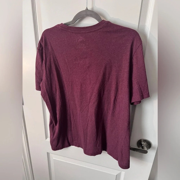 Authentic Hendrix | Jimi Hendrix Maroon Crew Neck T-Shirt | Size M - Picture 2 of 4